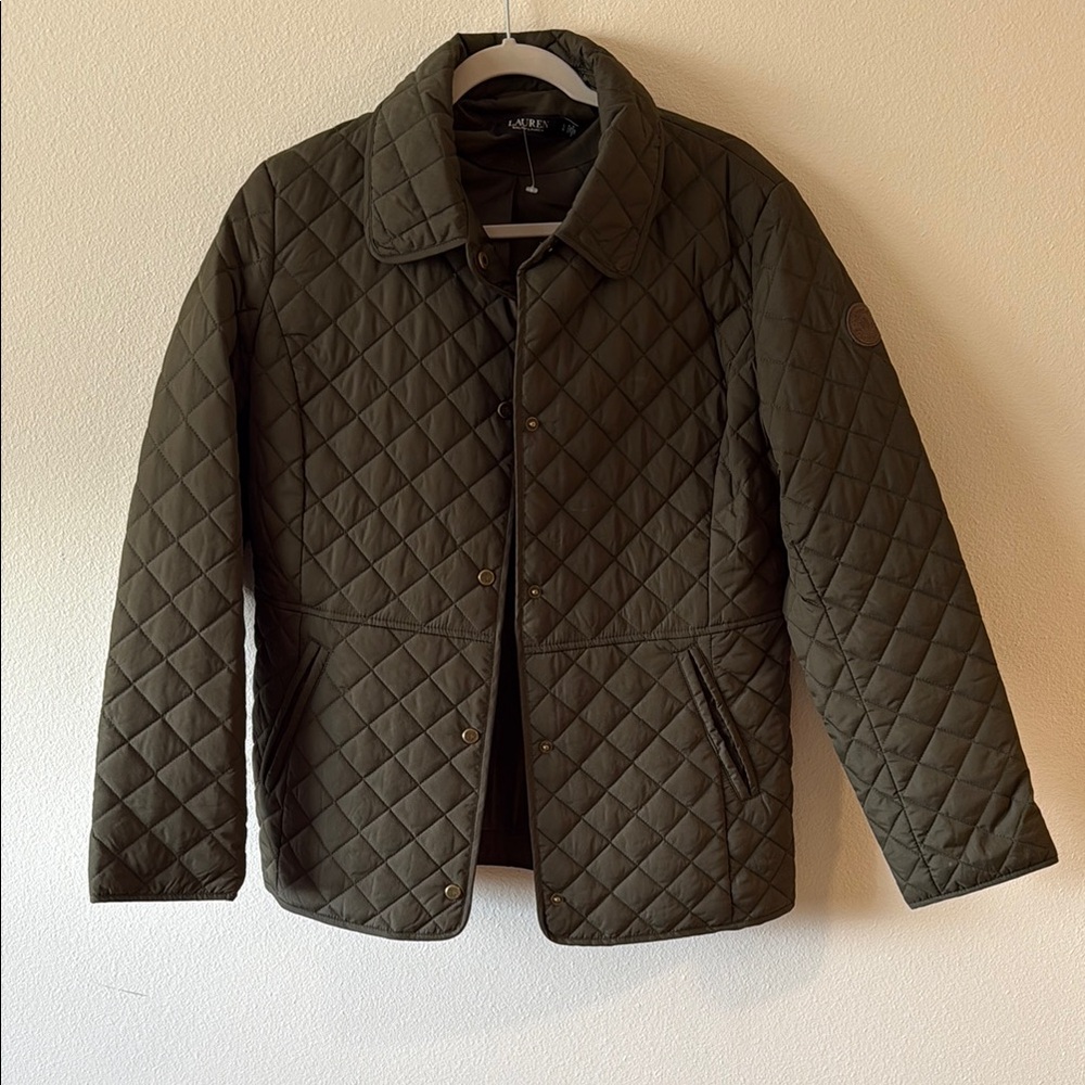Women’s Quilted Jacket - Olive Green